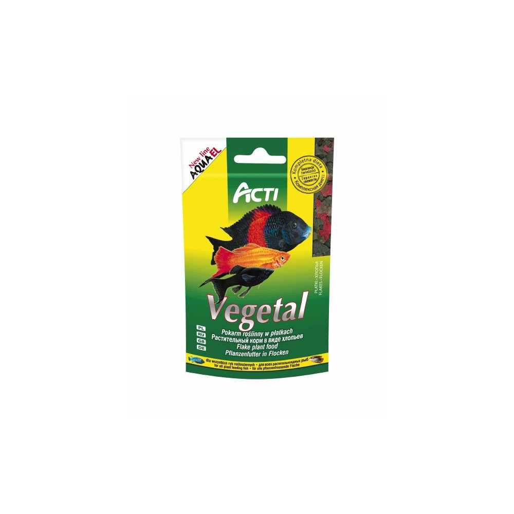 POKARM AQUAEL VEGETAL 10 G SASZETKA