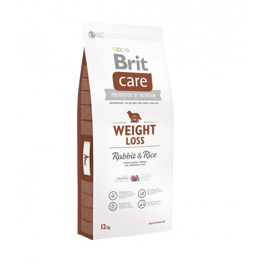 BRIT CARE NEW WEIGHT LOSS RABBIT & RICE 12KG BRIT CARE NEW WEIGHT LOSS RABBIT & RICE 12KG