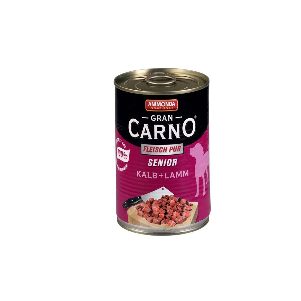 ANIMONDA GRANCARNO SENIOR CIELĘCINA + JAGNIĘCINA 400G ANIMONDA GRANCARNO SENIOR CIELĘCINA + JAGNIĘCINA 400G