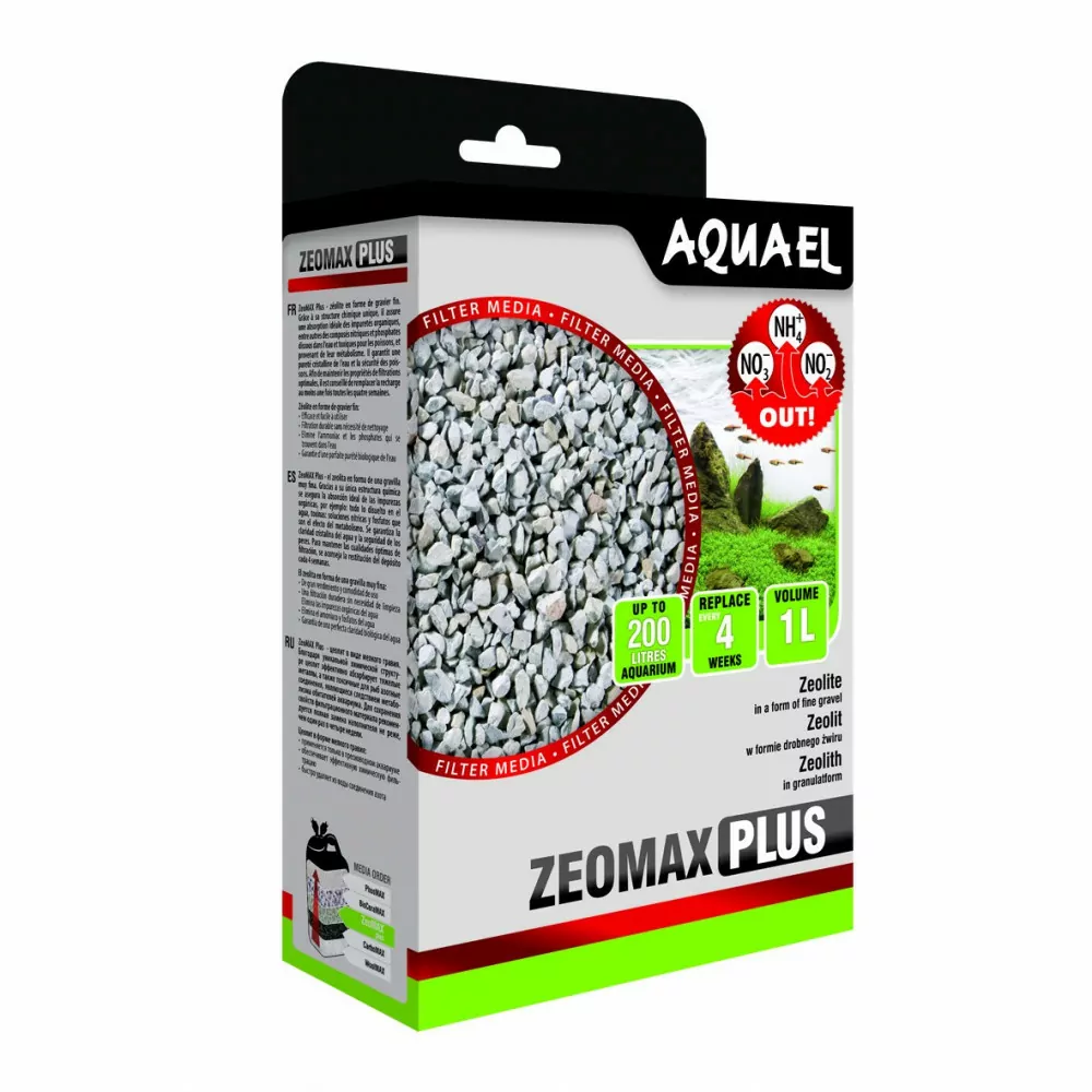 WKŁAD DO FILTRACJI AQUAEL ZEOMAX PLUS 1L WKŁAD DO FILTRACJI AQUAEL ZEOMAX PLUS 1L