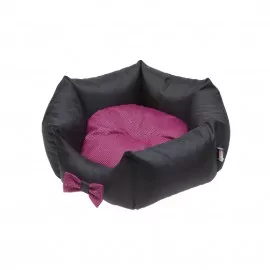 COMFY LEGOWISKO LOLA CZARNY/RÓŻOWY FI 45