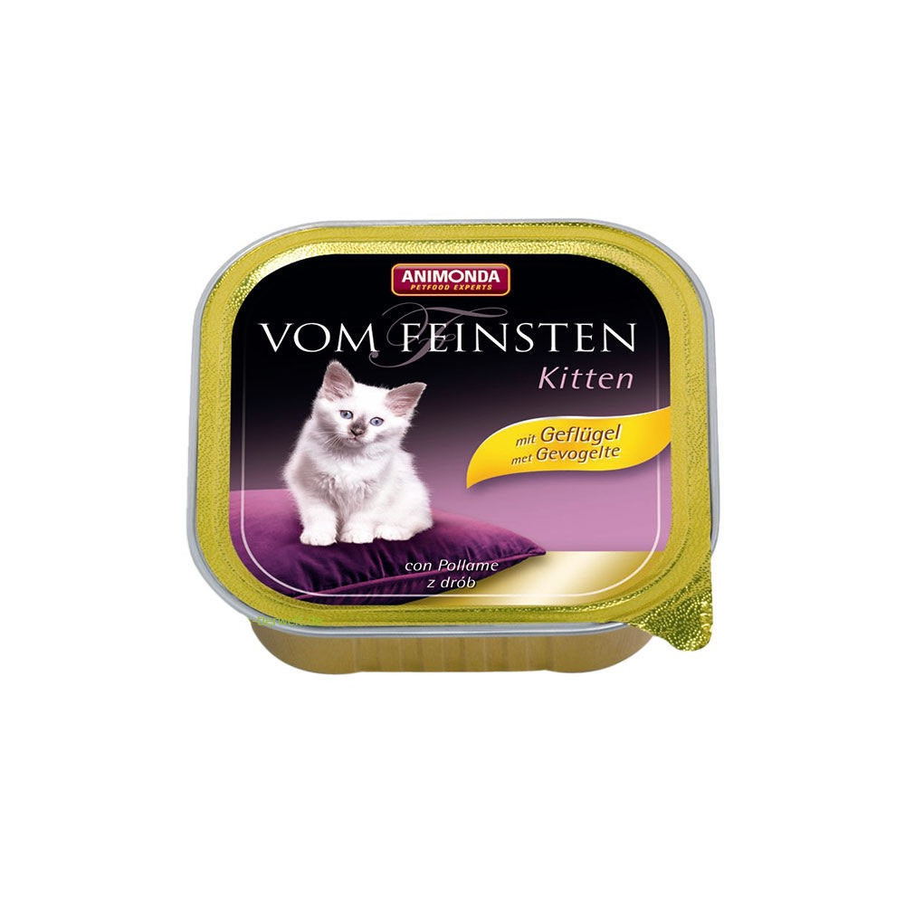 ANIMONDA VOM FEINSTEN KITTEN Z DROBIEM 100G ANIMONDA VOM FEINSTEN KITTEN Z DROBIEM 100G