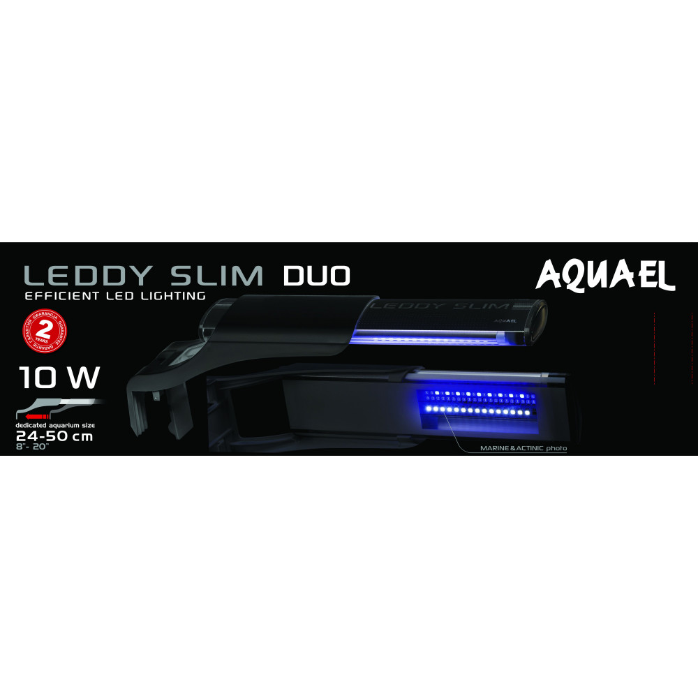 LEDDY SLIM 10W DUO SUNNY & PLANT CZARNY LEDDY SLIM 10W DUO SUNNY & PLANT CZARNY