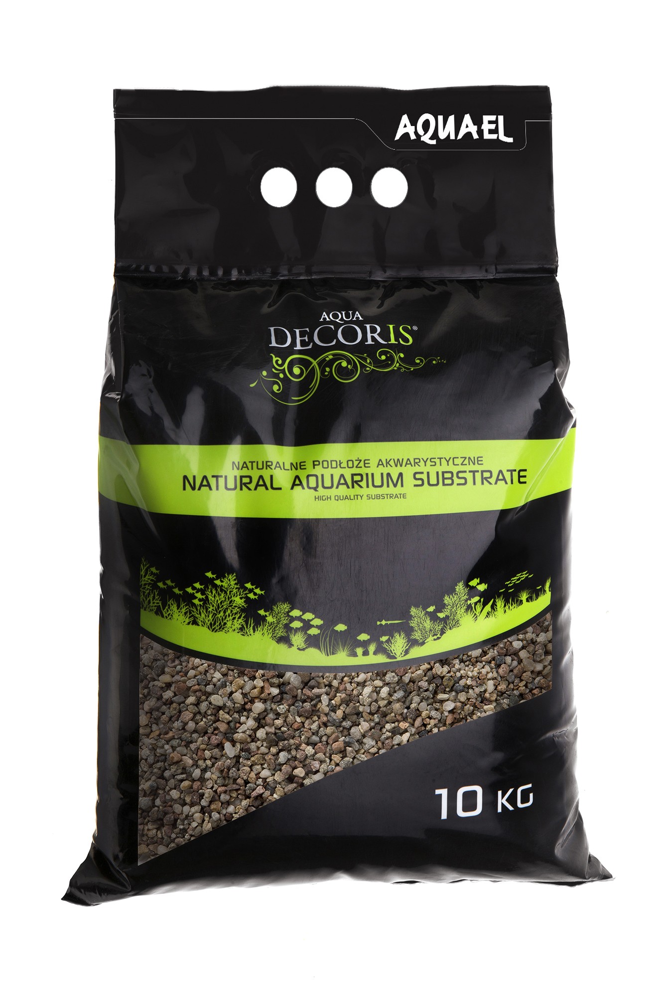 AQUAEL ŻWIR NATURALNY WIELOBARWNY 3-5 MM 10 KG