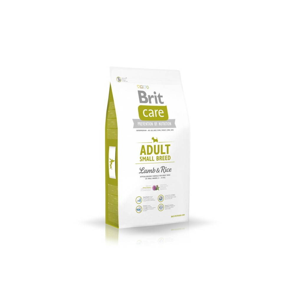 BRIT CARE ADULT SMALL BREED LAMB & RICE 3KG BRIT CARE ADULT SMALL BREED LAMB & RICE 3KG