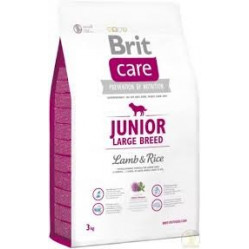 BRIT CARE JUNIOR LARGE BREED LAMB & RICE 3 kg
