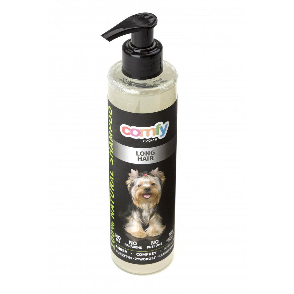 COMFY Naturalny szampon dla psów DŁUGOWŁOSYCH 250 ml COMFY Naturalny szampon dla psów DŁUGOWŁOSYCH 250 ml