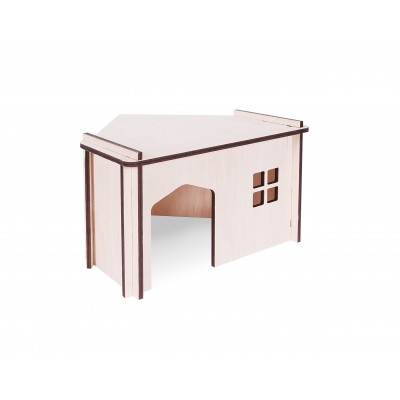 PET INN DOMEK DREWNIANY SKŁADANY NAROŻNY 5