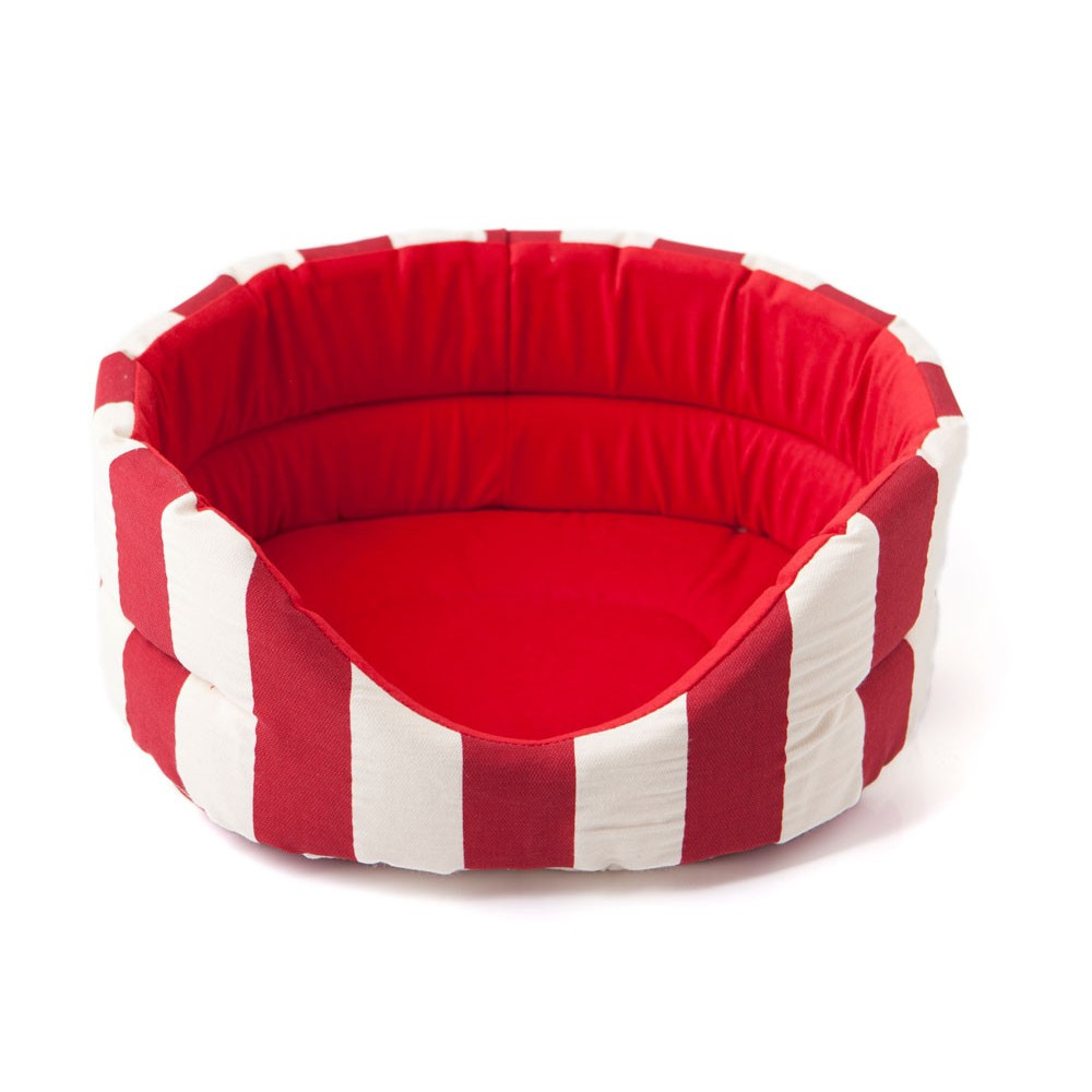 LEGOWISKO COMFY MARINA CZER/BIA XS 40X35X16CM LEGOWISKO COMFY MARINA CZER/BIA XS 40X35X16CM