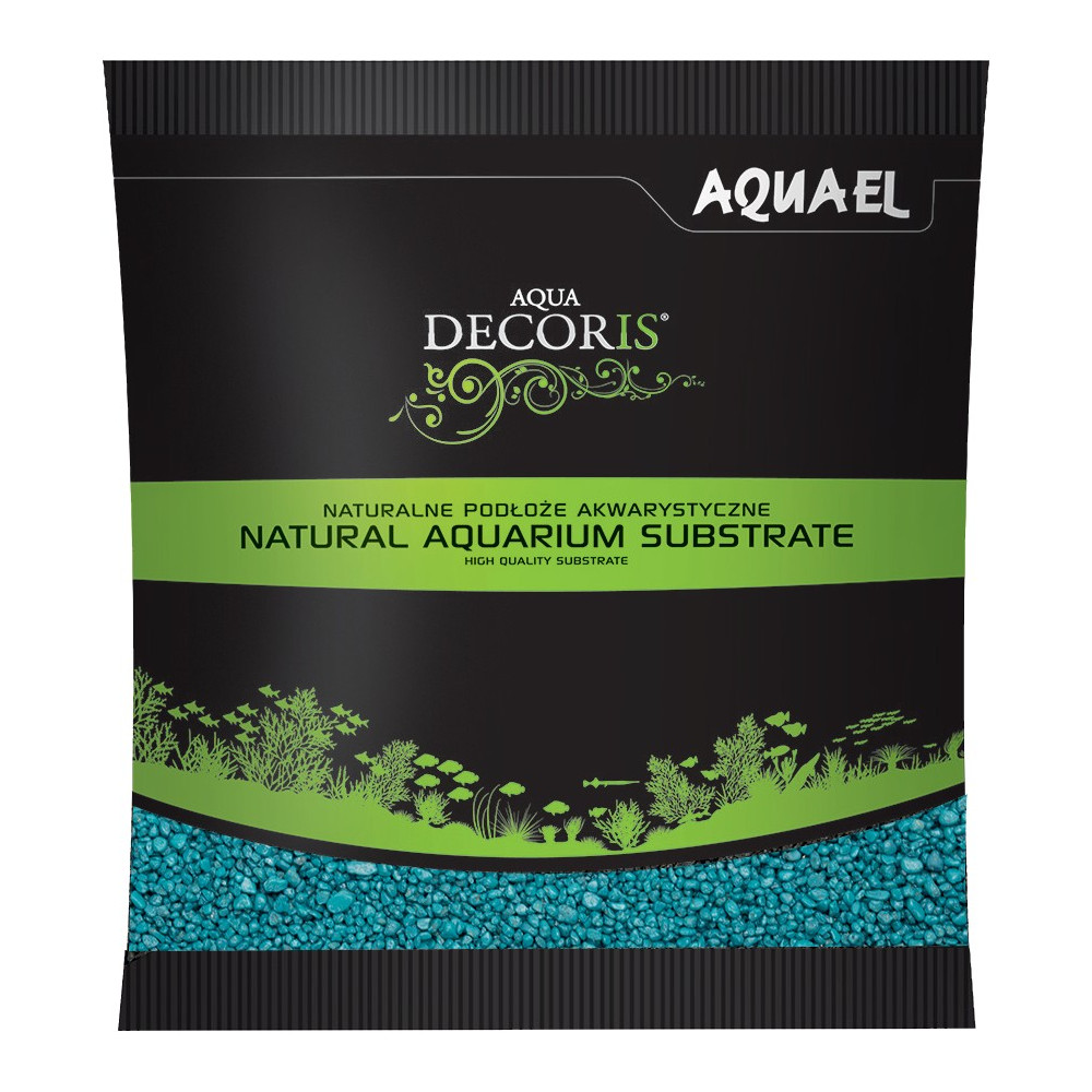 ŻWIREK AQUA DECORIS TURKUSOWY 1 KG