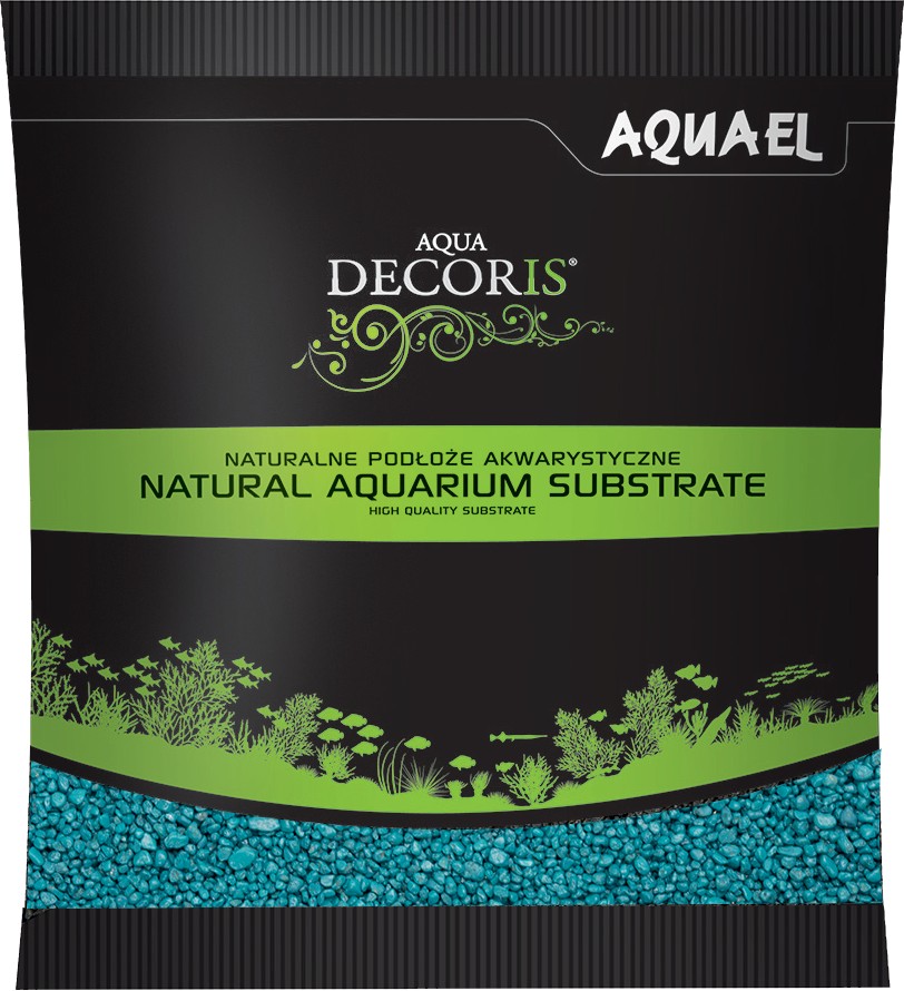ŻWIREK AQUA DECORIS TURKUSOWY 1 KG