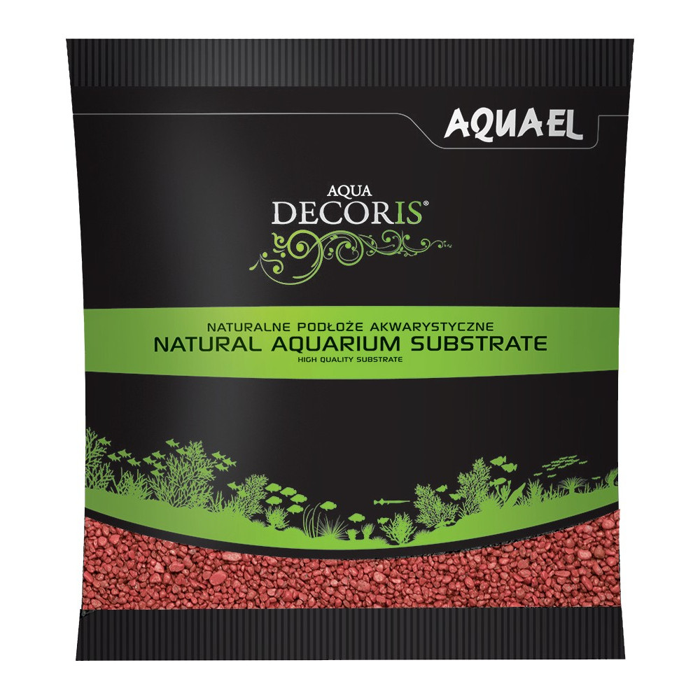 ŻWIREK AQUA DECORIS CZERWONY 1 KG