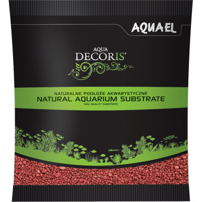 ŻWIREK AQUA DECORIS CZERWONY 1 KG