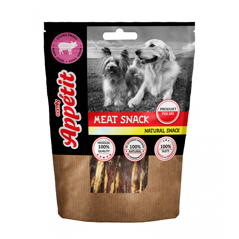 COMFY APPETIT MEAT SNACK STICKS ŻWACZ 100 G COMFY APPETIT MEAT SNACK STICKS ŻWACZ 100 G