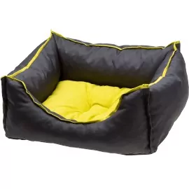 COMFY LEG./SOFA EMMA SZARO/ŻÓŁTA L