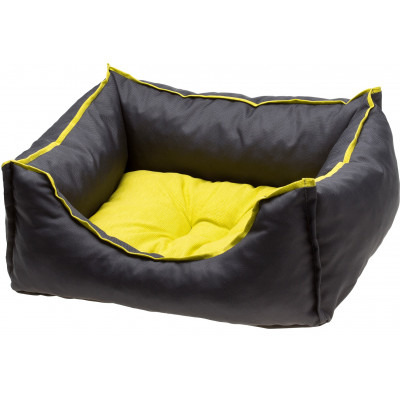 COMFY LEG./SOFA EMMA SZARO/ŻÓŁTA L