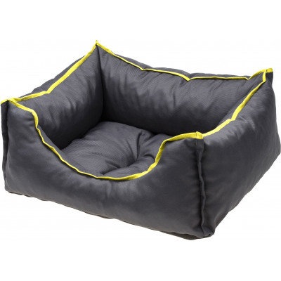 COMFY LEG./SOFA EMMA SZARO/ŻÓŁTA L