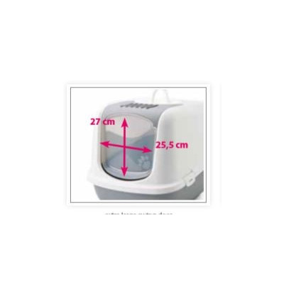 KUWETA ZAMKNIĘTA SAVIC NESTOR JUMBO SZARA