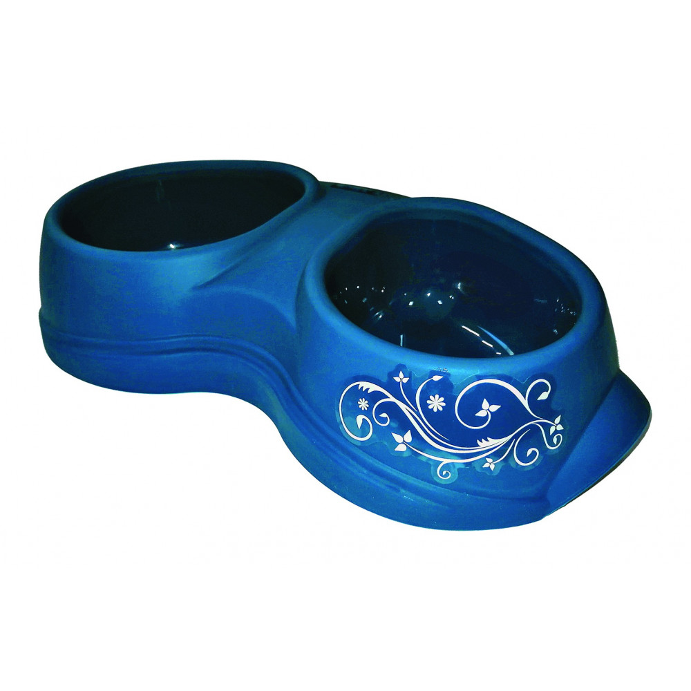 PODWÓJNA MISKA COMFY SPACE BOWL 2X200 ML DECOLINE NIEBIESKA PODWÓJNA MISKA COMFY SPACE BOWL 2X200 ML DECOLINE NIEBIESKA