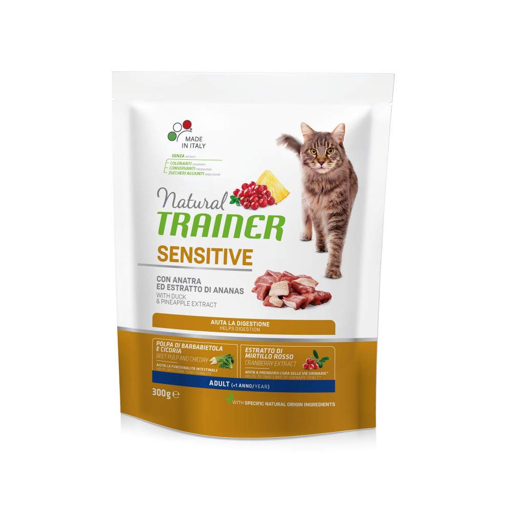 TRAINER NATURAL CAT SENSITIVE 300 G TRAINER NATURAL CAT SENSITIVE 300 G