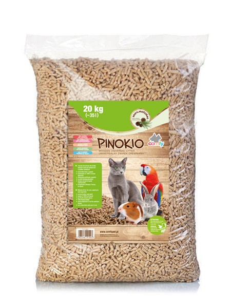 ŻWIREK DREWNIANY COMFY PINOKIO 35L