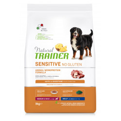 TRAINER FITNESS 3 ADULT MEDIUM&MAXI DUCK & RICE & OIL 3 KG