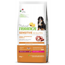 TRAINER SENSITIVE NO GLUTEN PUPPY&JUNIOR M/M DUCK 12 kg