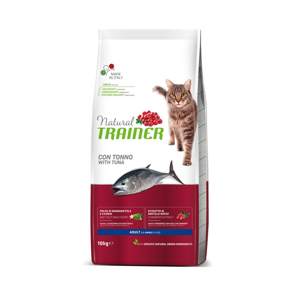 TRAINER NATURAL CAT TUŃCZYK  10 KG