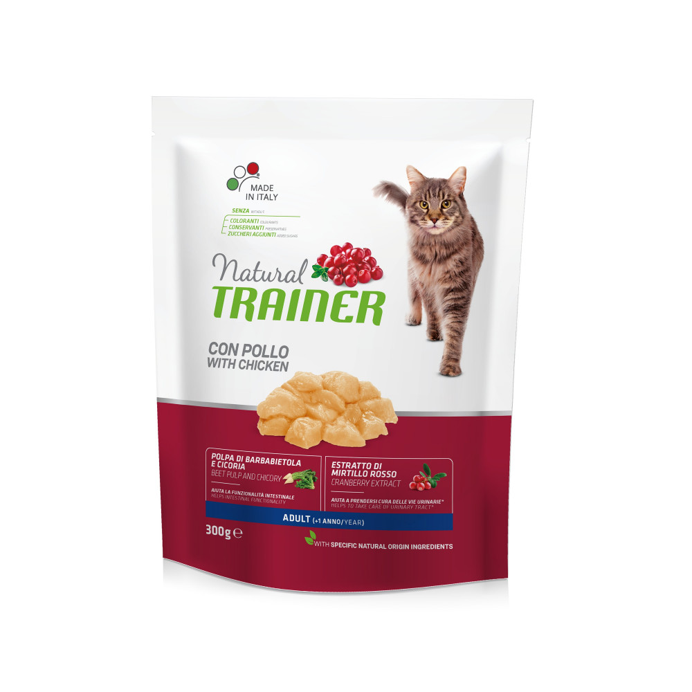 TRAINER NATURAL CAT ADULT FRESH CHICKEN 300 G TRAINER NATURAL CAT ADULT FRESH CHICKEN 300 G
