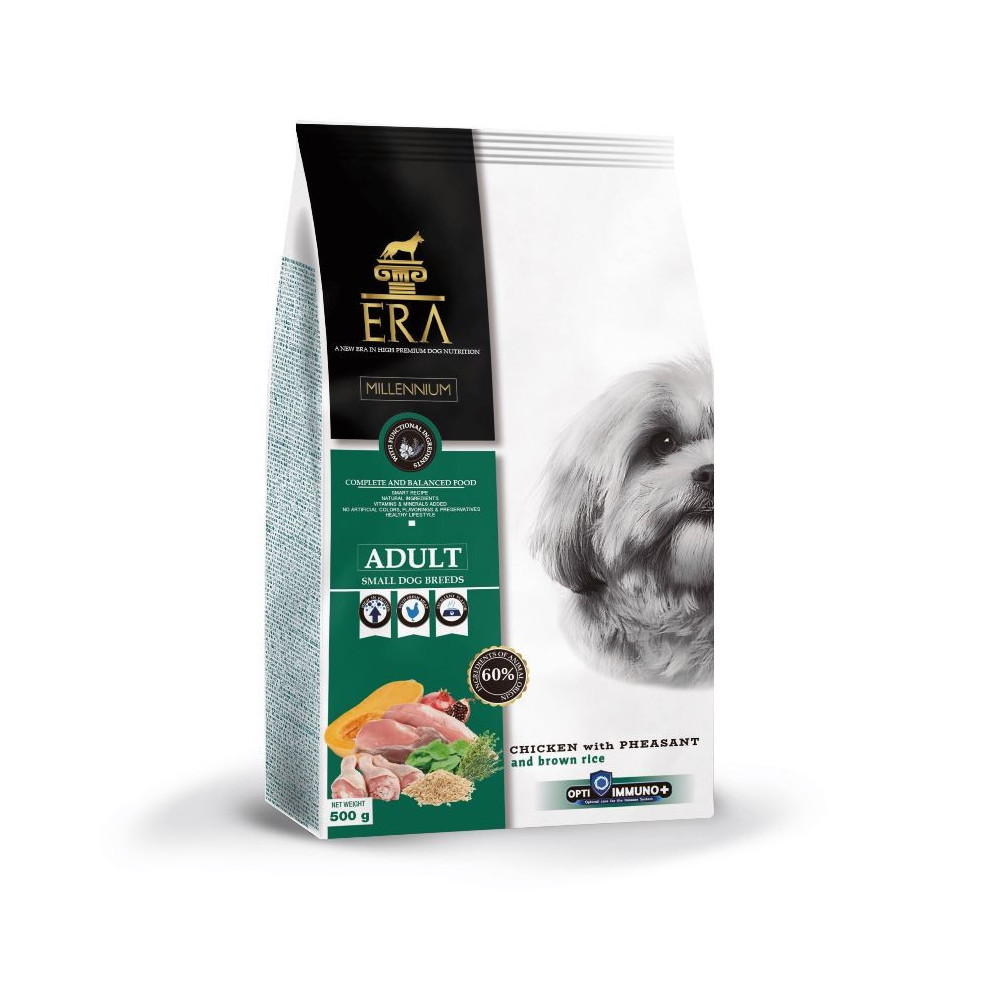 ERA ADULT S - KURCZAK & BAŻANT 0,5 kg ERA ADULT S - KURCZAK & BAŻANT 0,5 kg