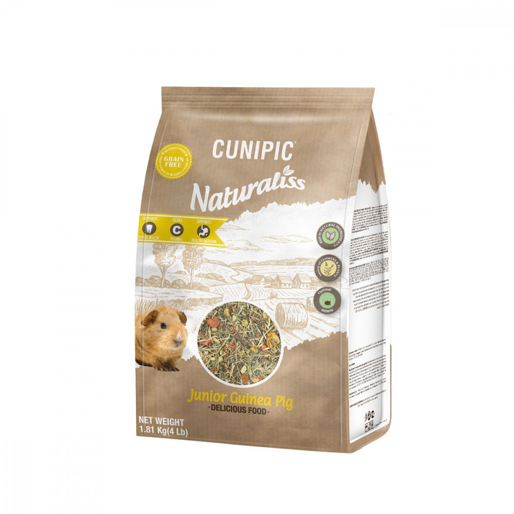 CUNIPIC NATURALISS JUNIOR GUINEA PIG 1,81 kg CUNIPIC NATURALISS JUNIOR GUINEA PIG 1,81 kg