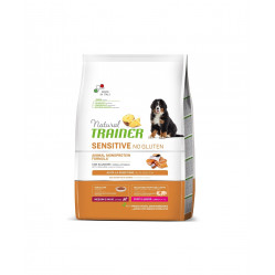 TRAINER SENSITIVE NO GLUTEN PUPPY&JUNIOR M/M SALMON 800 g