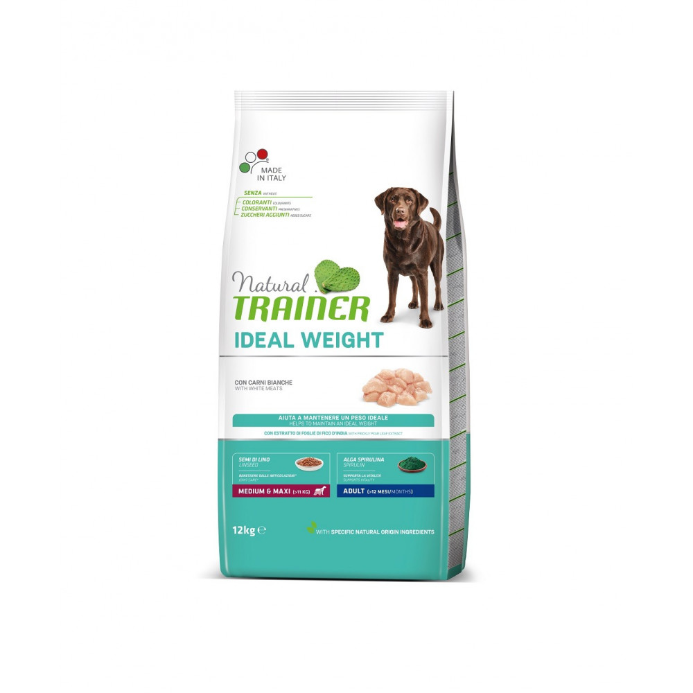 TRAINER IDEAL WEIGHT ADULT M/M WHITE MEAT 12 kg TRAINER IDEAL WEIGHT ADULT M/M WHITE MEAT 12 kg