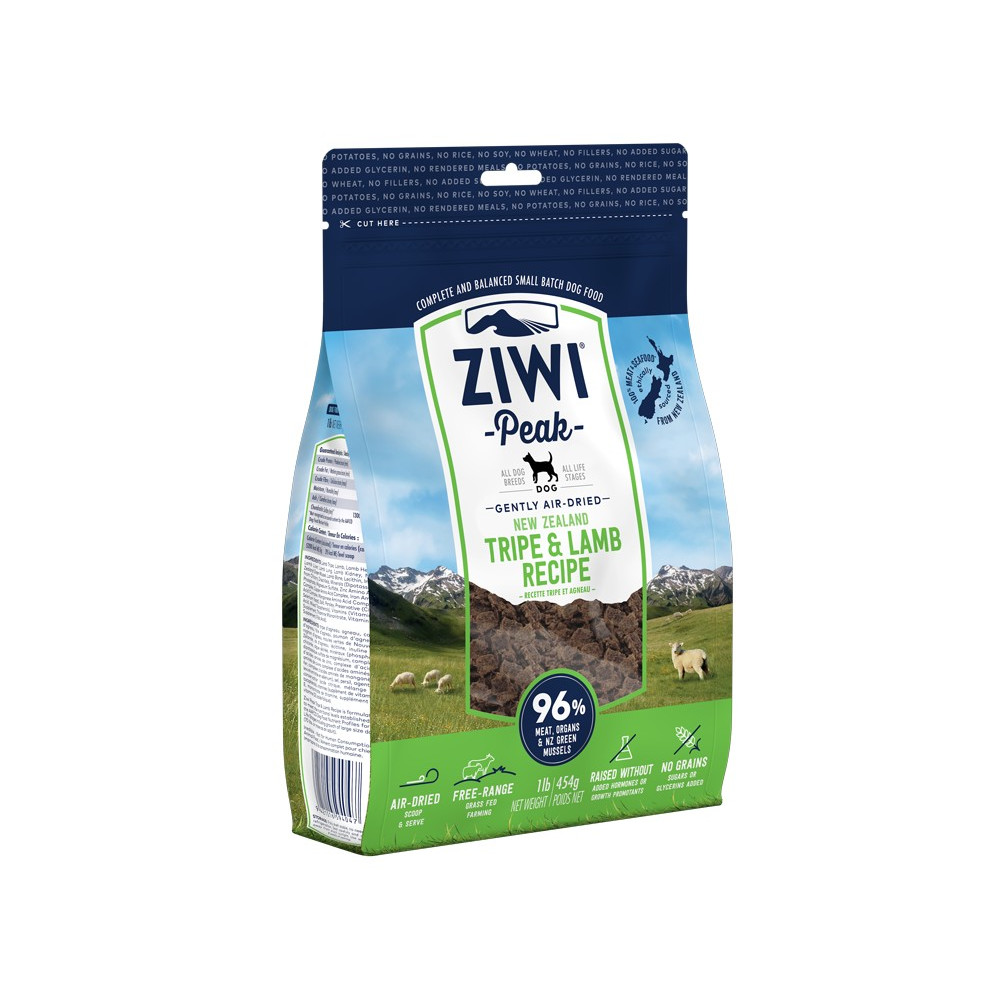 ZWIW PEAK PIES TRIPE&LAMB 454G