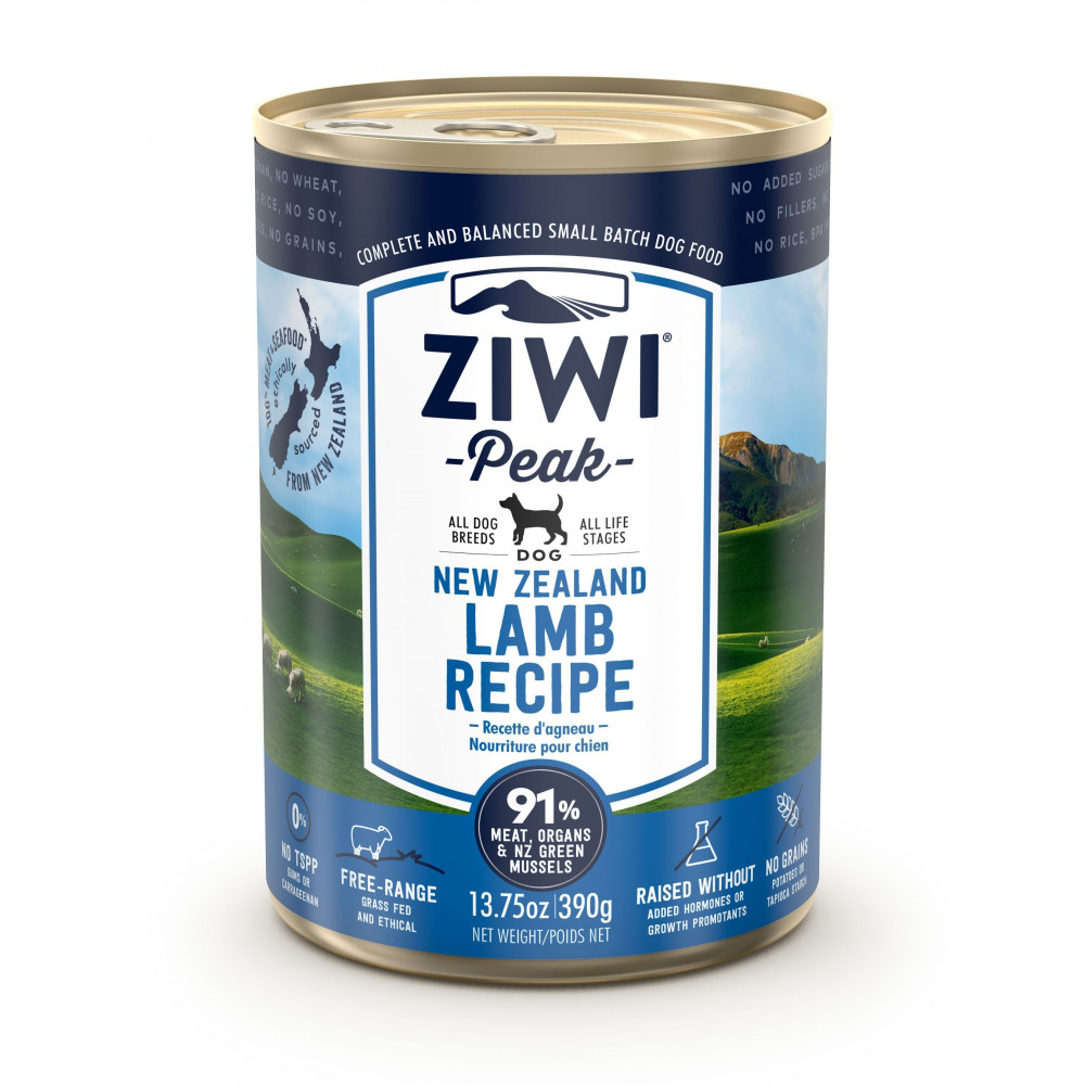 ZIWI PEAK JAGNIĘCINA 390G - PUSZKA DLA PSA ZIWI PEAK JAGNIĘCINA 390G - PUSZKA DLA PSA