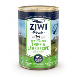 ZIWI PEAK ŻWACZ I JAGNIĘCINA 390G - PUSZKA DLA PSA