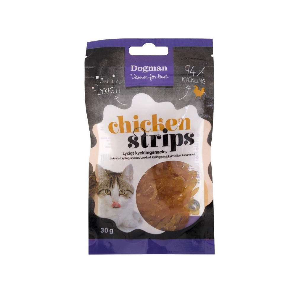 DOGMAN KOT STICKS CHICKEN STRIPS 30 g