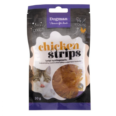 DOGMAN KOT STICKS CHICKEN STRIPS 30 g