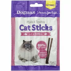 DOGMAN KOT STICKS ŁOSOŚ / PSTRĄG 3 szt.