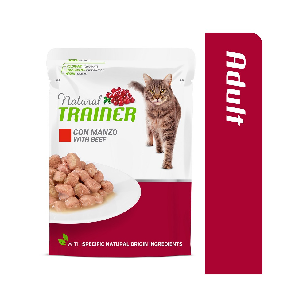 TRAINER CAT ADULT BEEF 85 g