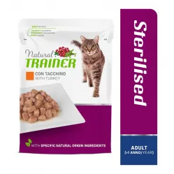 TRAINER CAT ADULT STERILISED TURKEY 85 g