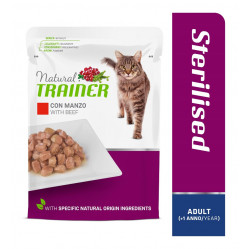 TRAINER CAT ADULT STERILISED BEEF 85 g