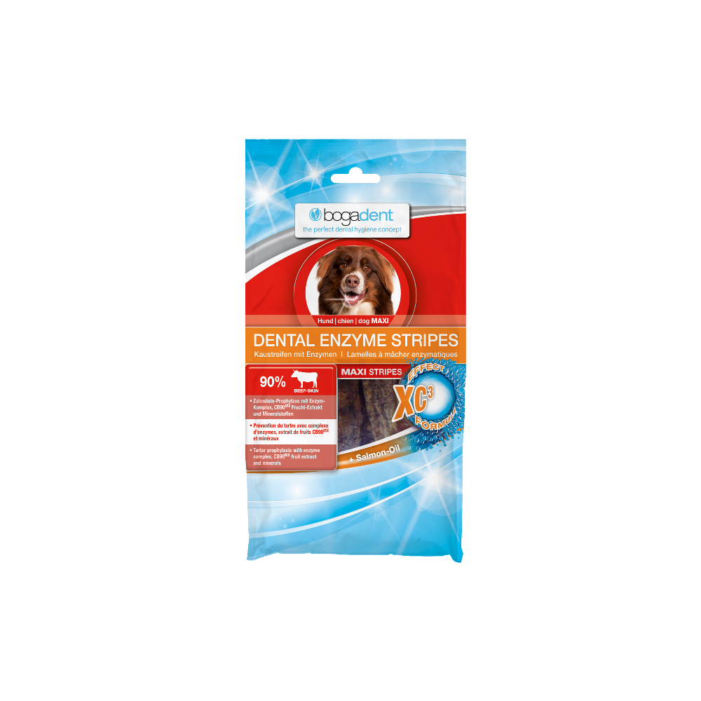 BOGADENT DENTAL ENZYME STRIPES PIES MAXI 100G BOGADENT DENTAL ENZYME STRIPES PIES MAXI 100G