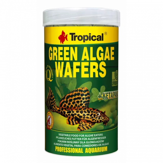 TROPICAL GREEN ALGAE WAFERS 1000ML/450G