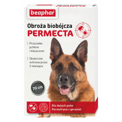 BEAPHAR PERMECTA OBROŻA BIOB. D PIES 70CM