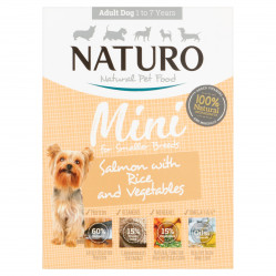 NATURO ŁOSOŚ,RYŻ&WARZYWA PIES 150G