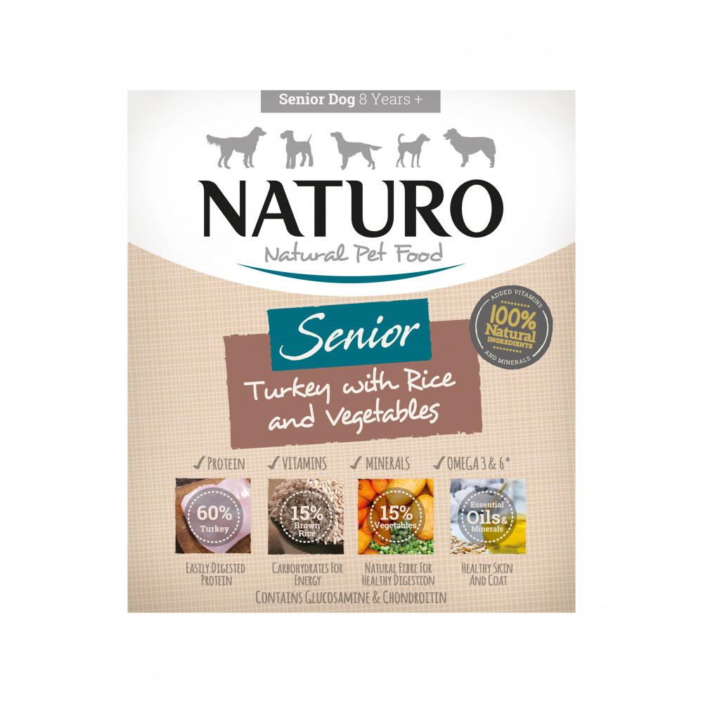 NATURO SENIOR - INDYK,RYŻ&WARZYWA PIES 400G NATURO SENIOR - INDYK,RYŻ&WARZYWA PIES 400G