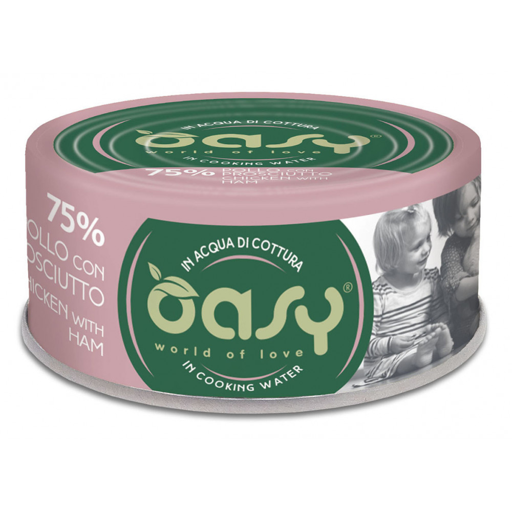 OASY MORE LOVE KURCZAK Z SZYNKĄ KOT 70G OASY MORE LOVE KURCZAK Z SZYNKĄ KOT 70G