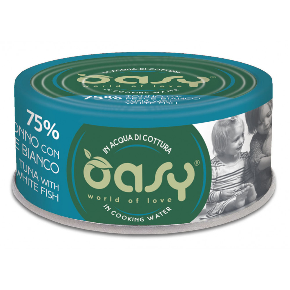 OASY MORE LOVE TUŃCZYK+BIAŁA RYBA KOT 70G OASY MORE LOVE TUŃCZYK+BIAŁA RYBA KOT 70G