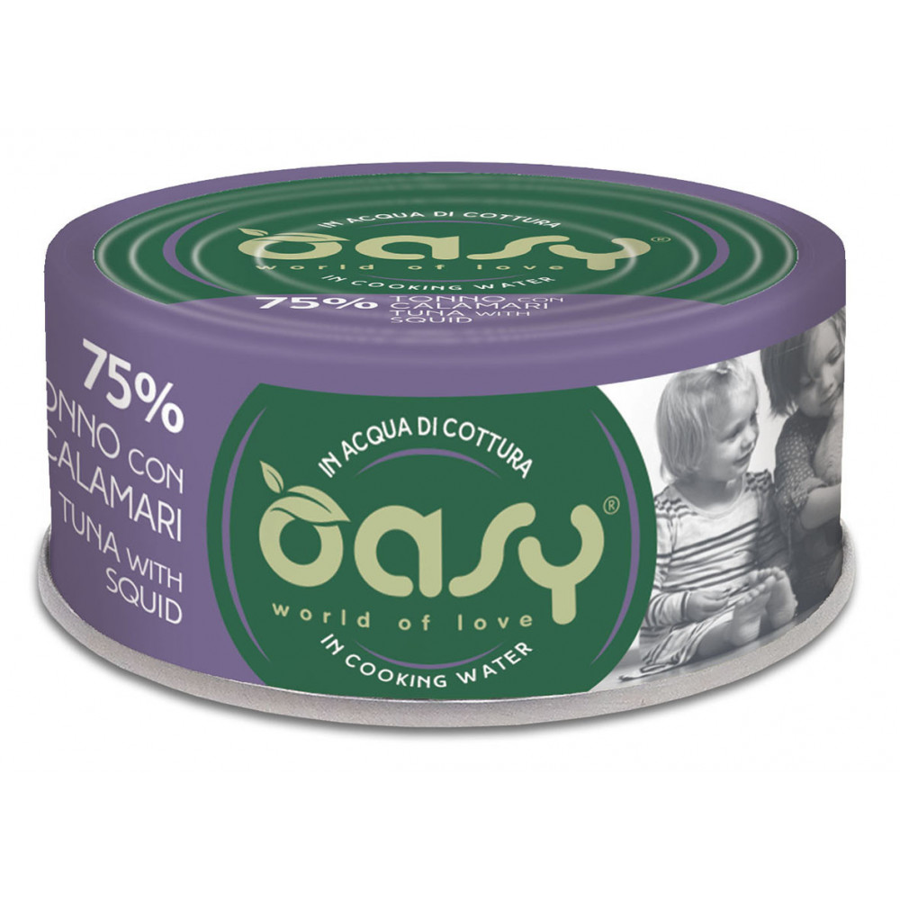 OASY MORE LOVE TUŃCZYK+KALMAR KOT 70G OASY MORE LOVE TUŃCZYK+KALMAR KOT 70G